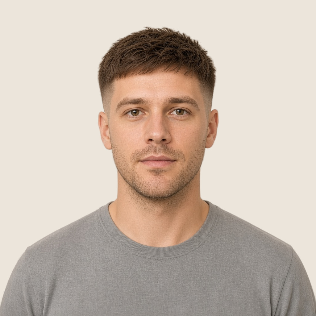 Textured crop on the sample face